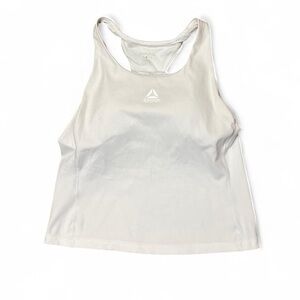 Reebok Classic White Padded Sports Tank